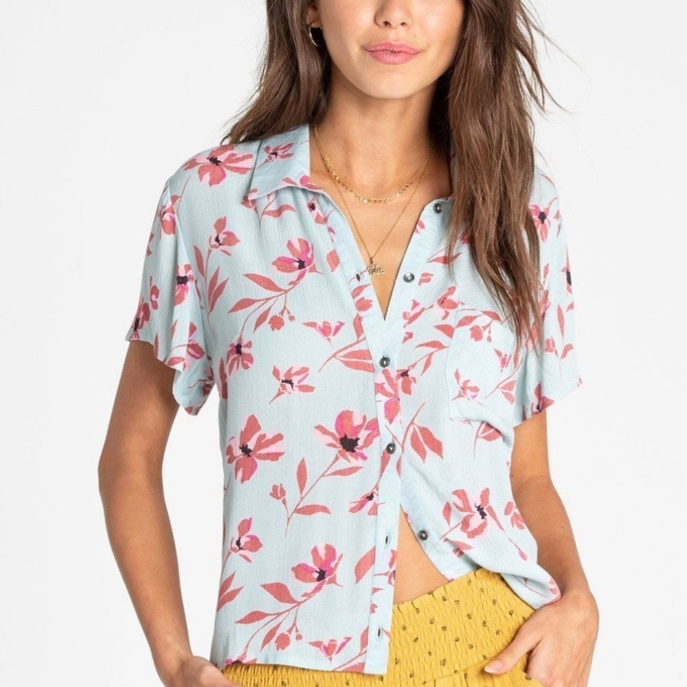 BILLABONG Roll Call Button Down Size S